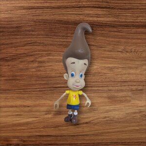 Jimmy Neutron Action Figure 6" Cartoon Character  With Signature Hair  6.5"